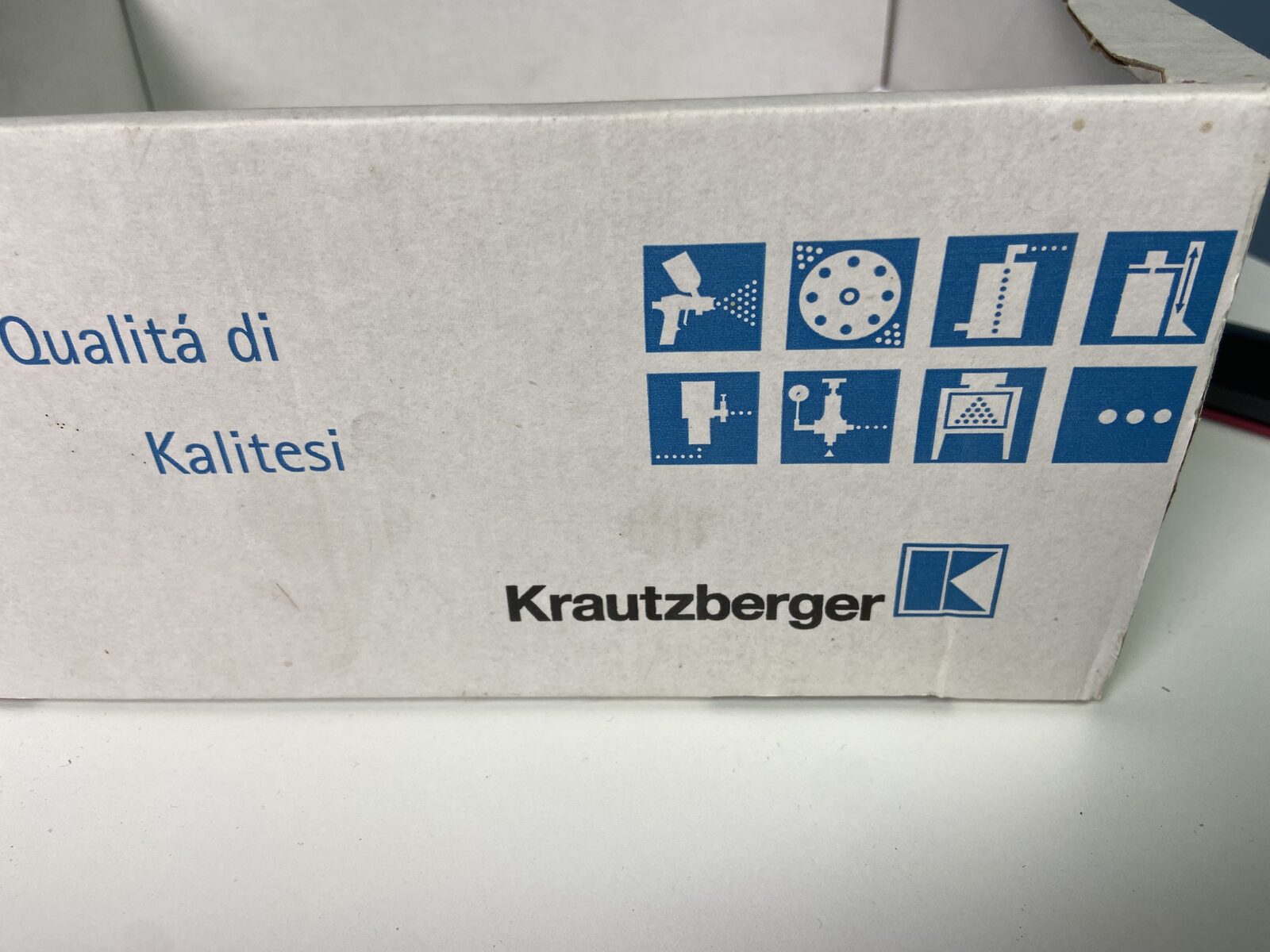Pistolet natryskowy Krautzberger, zestaw w kartonie